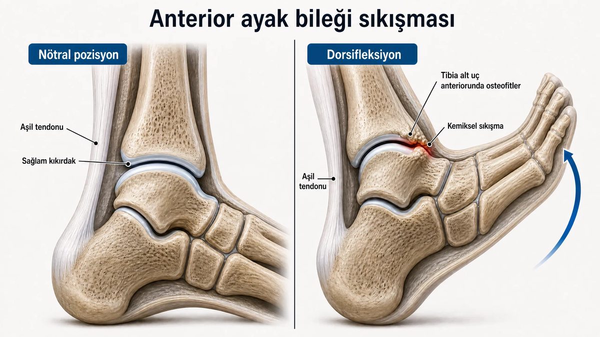 Anterior ayak bileği sıkışması
