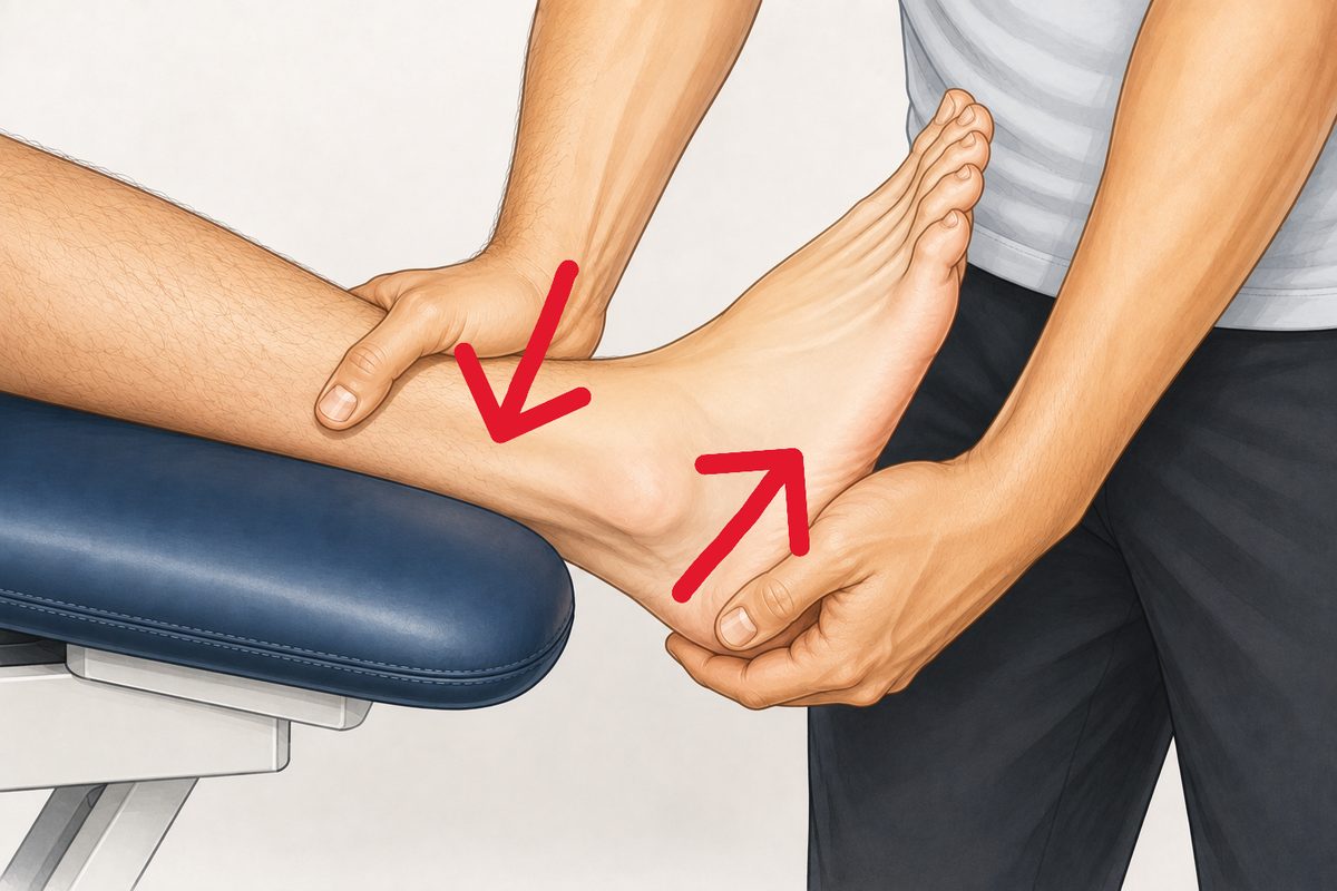 Kronik ayak bileği instabilitesinde anterior talofibüler ligamentin fonksiyonunu değerlendirmek için yapılan öne çekmece testi